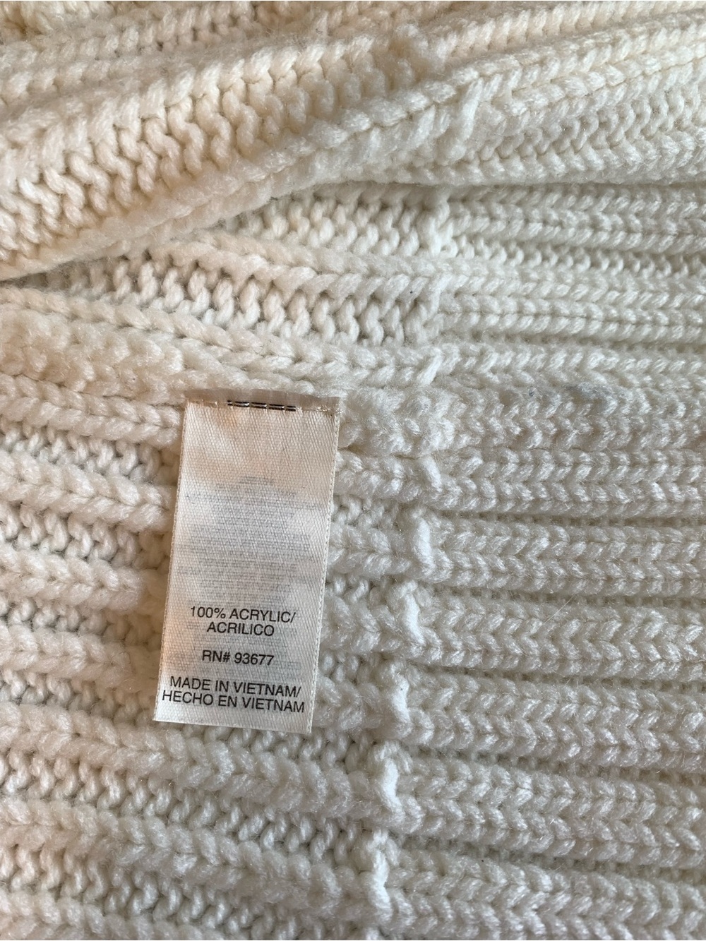 St. John's Bay Cream Cable-Knit Button Cardigan - Picture 7 of 13